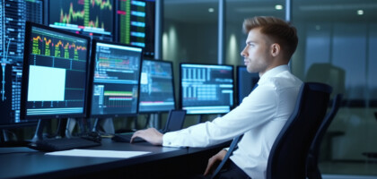 Where should the stop loss be positioned in forex trading?